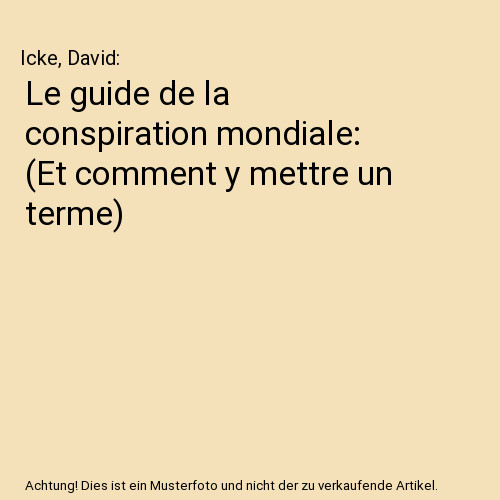 Guide la conspiration - guide,